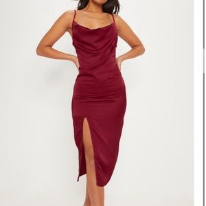 🍷🍷 WINE COLORED SEXY DRESS 🍷🍷